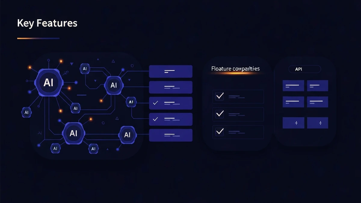 Features comparison for AI API