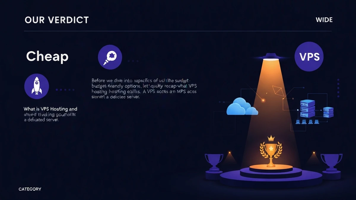 Our verdict on cheap vps hosting