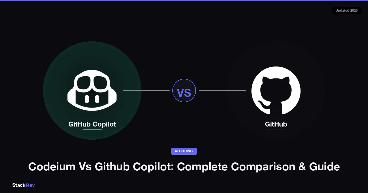 Codeium vs GitHub Copilot : Lequel choisir en 2026 ?