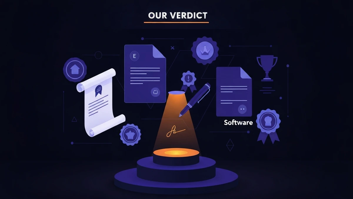 Our verdict on e-signature software