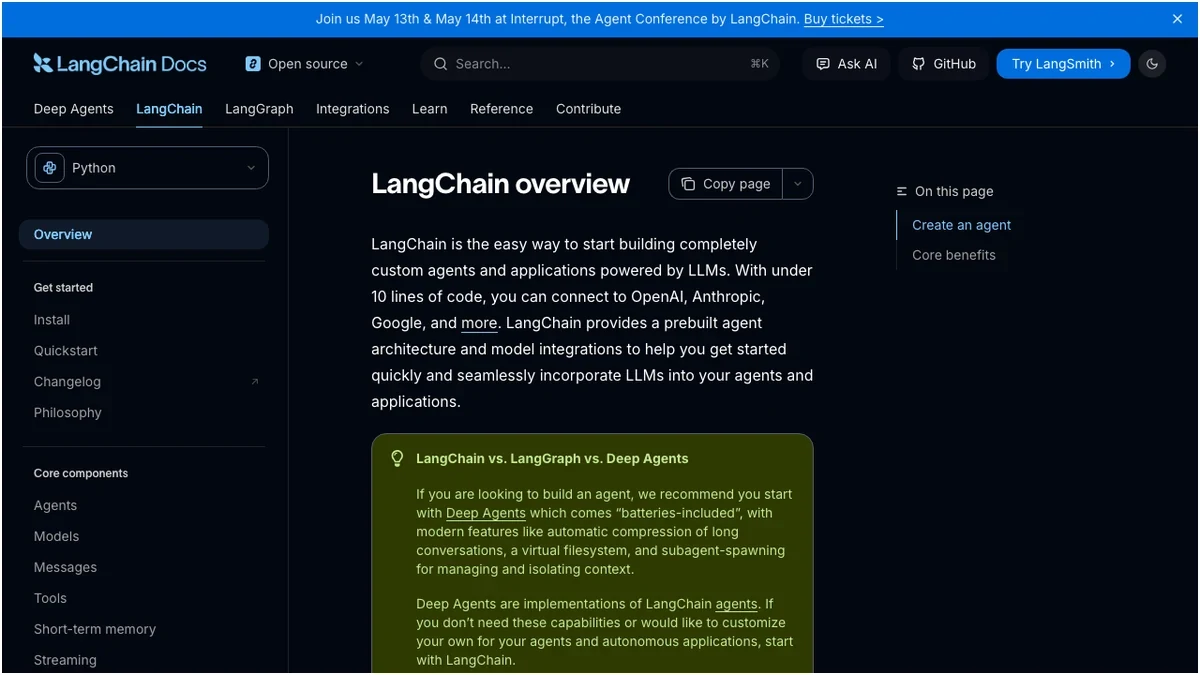 langchain comparatif illustration