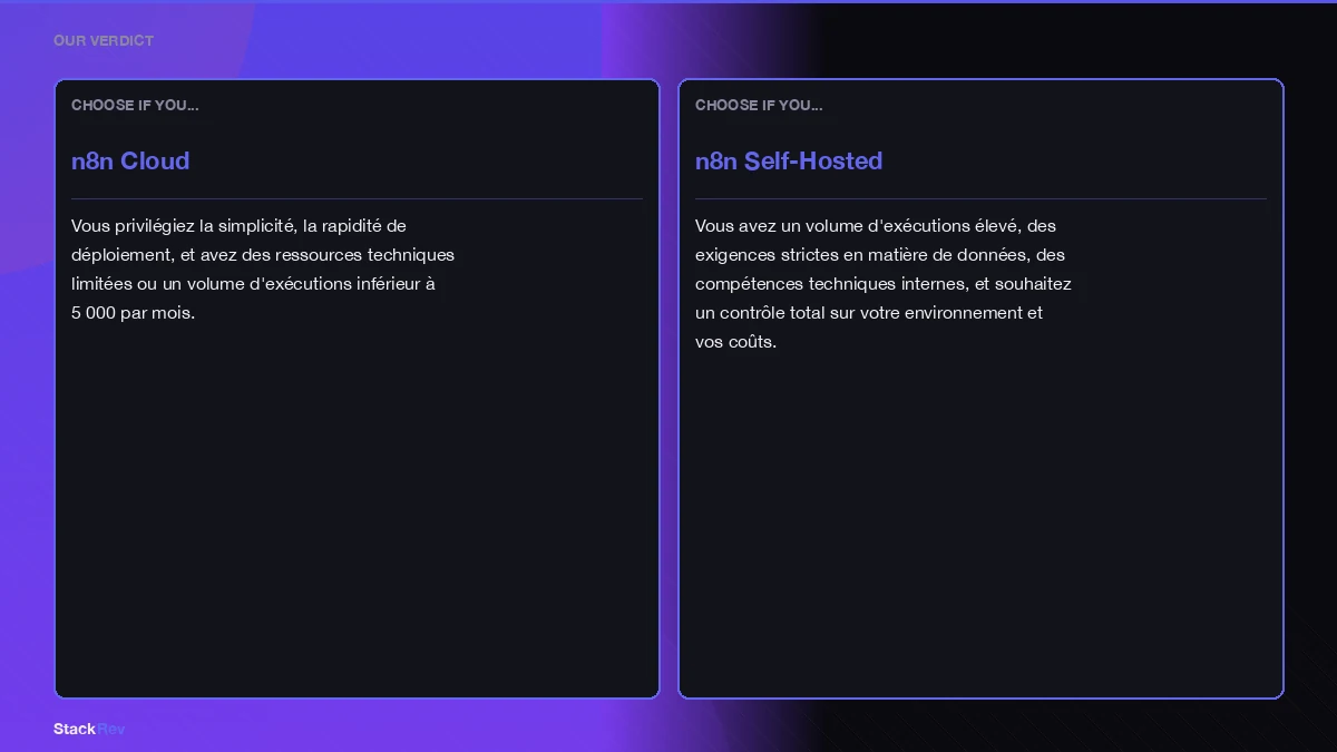 n8n cloud vs self hosted comparatif illustration