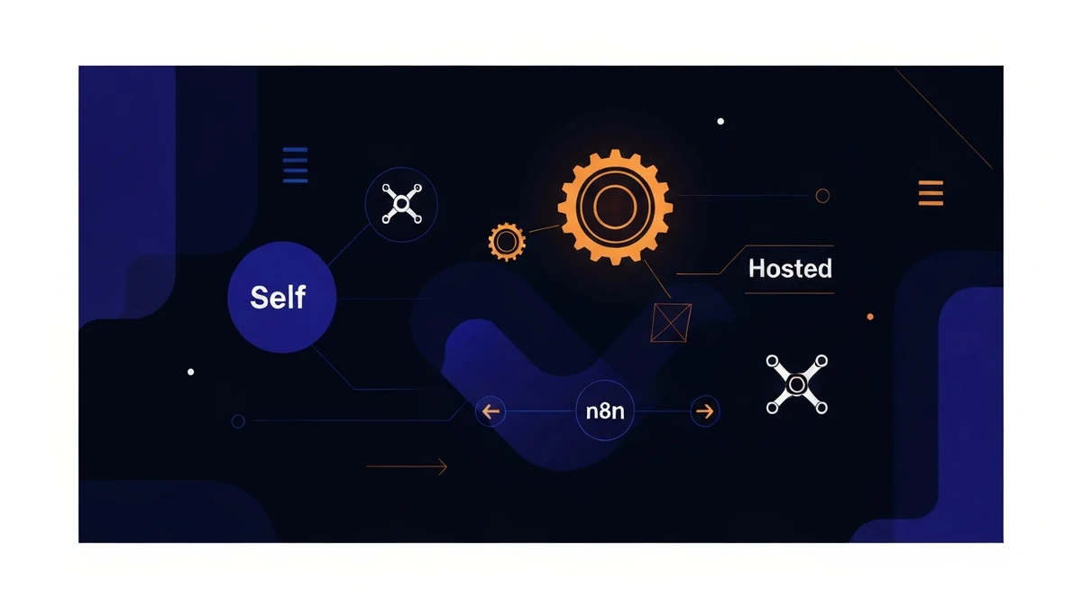 self hosted automation tools illustration