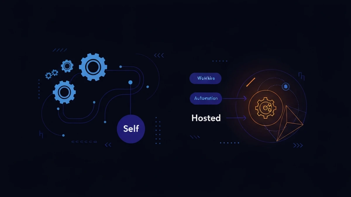 self hosted automation tools illustration
