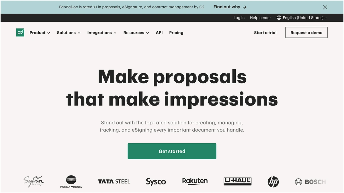 pandadoc review 2026 screenshot