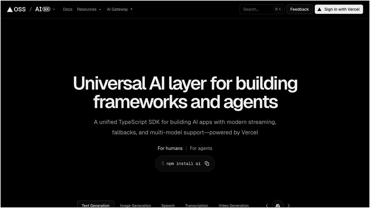 vercel ai sdk illustration