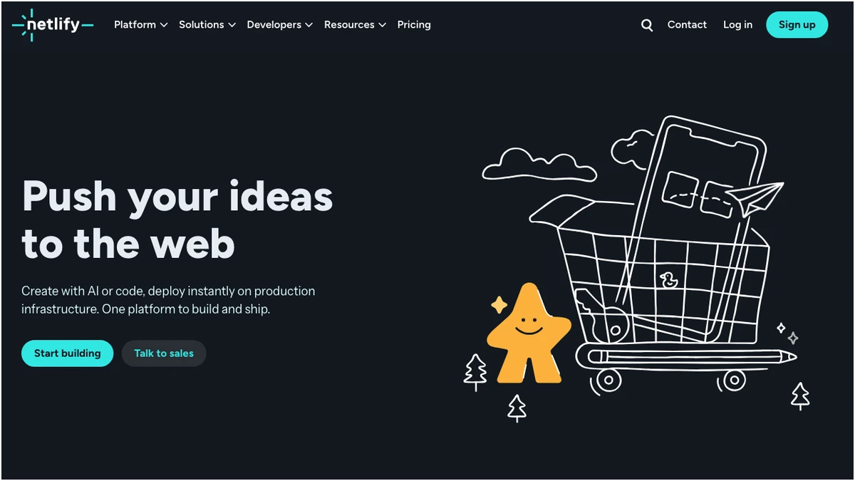 Pricing comparison for vercel vs netlify