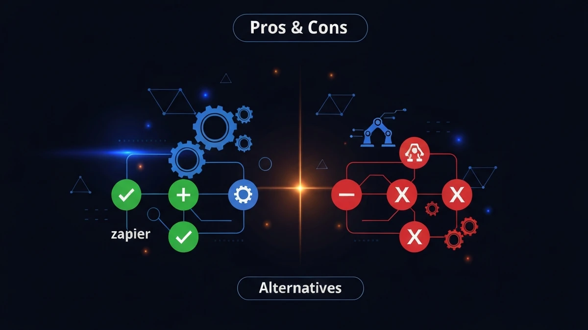 Pros and cons of Zapier alternatives