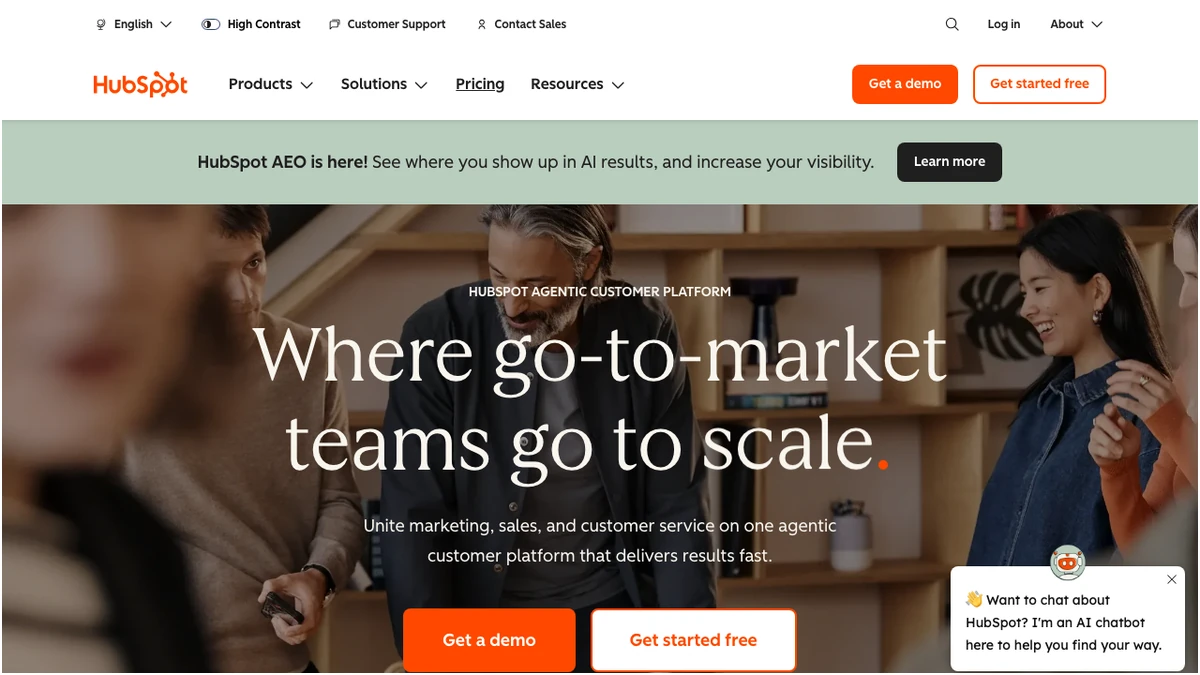 Pricing comparison for zapier vs hubspot