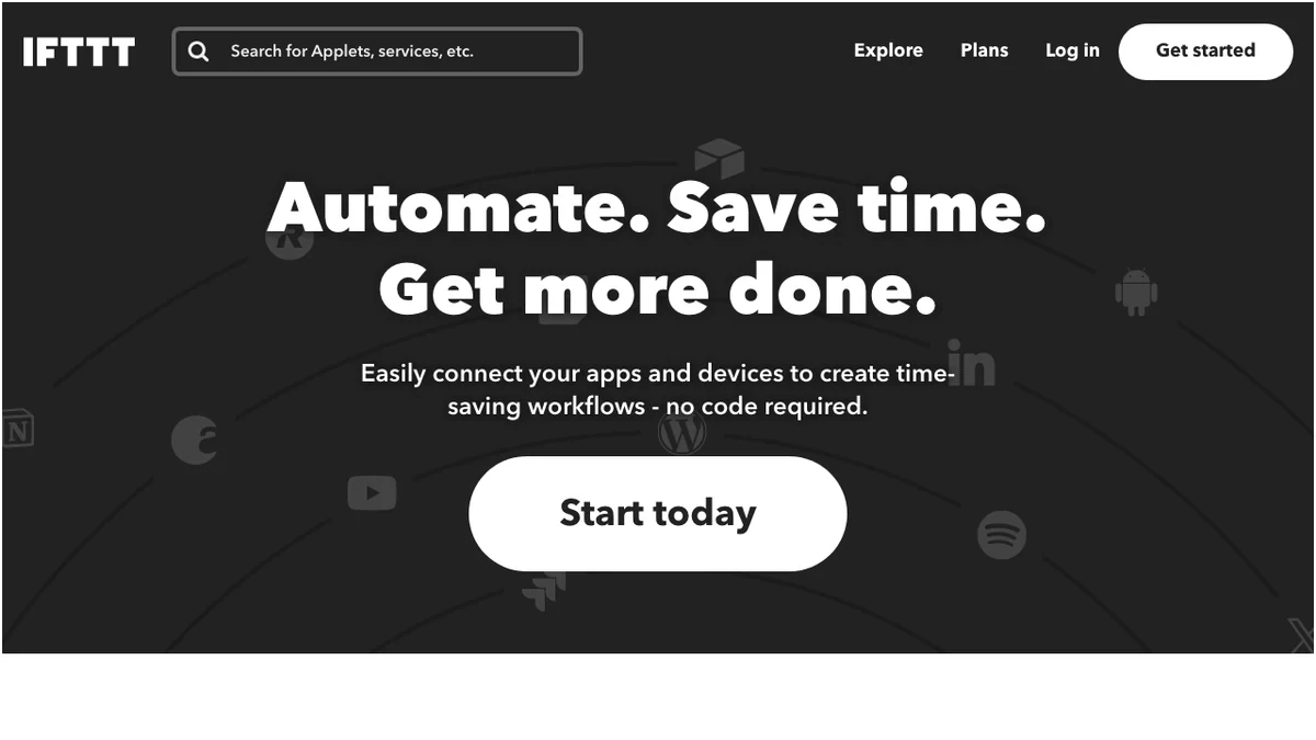 zapier vs ifttt screenshot