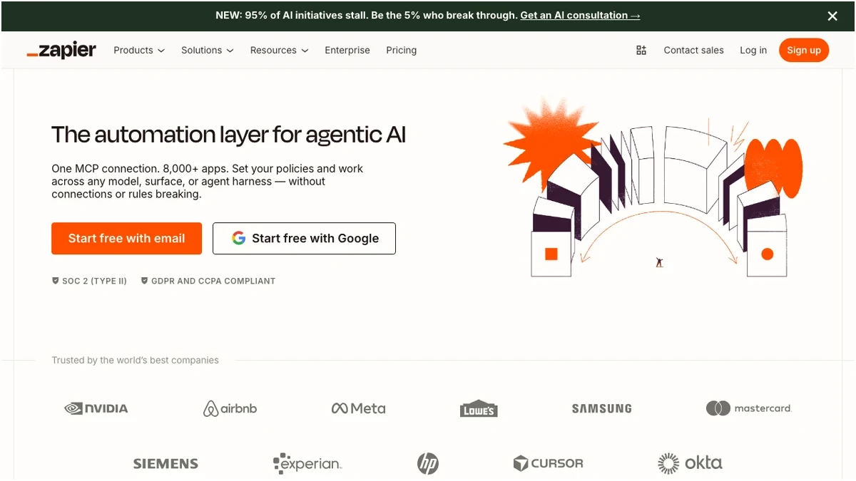 zapier vs make vs n8n screenshot